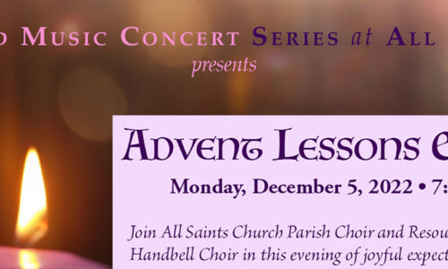Advent Lessons & Carols: Watch on YouTube
