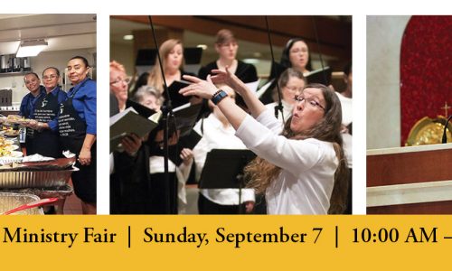 Don’t Miss the All Saints Fall Ministry Fair