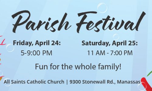 Parish Festival – Save the Date